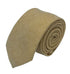 honey gold yellow wool tie  with a herringbone design
